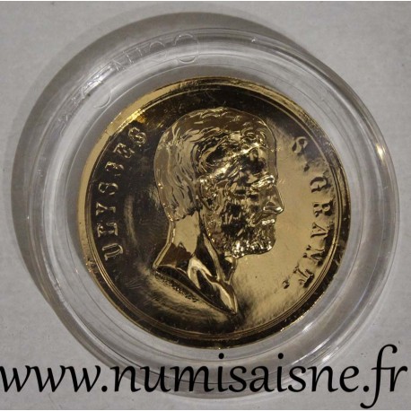 ÉTATS UNIS - MÉDAILLE - PRÉSIDENTS - Ulysses S. Grant - 1869