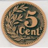 COUNTY 59 - LILLE - EMISSION BANK - 5 CENTIMES - 1915