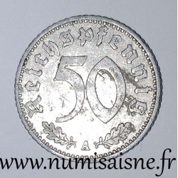 ALLEMAGNE - KM 96- 50 REICHSPFENNIG 1941 A - Berlin