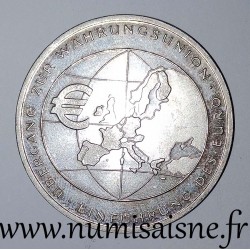 ALLEMAGNE - KM 215 - 10 EURO 2002 F - Stuttgart - Introduction de l'euro