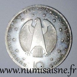 ALLEMAGNE - KM 215 - 10 EURO 2002 F - Stuttgart - Introduction de l'euro