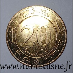 ALGERIE - KM 118 - 20 CENTIMES FAO 1987 - SPL