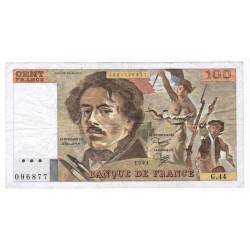 FAY 69/5 - 100 FRANCS DELACROIX - 1981 - PICK 154