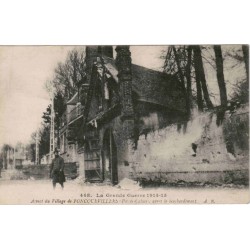 62111 - FONCQUEVILLERS - LA GRANDE GUERRE 1914-1918 - VILLAGE APRES LE BOMBARDEMENT