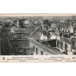 62223 - FUCHY - RETRAITE DES ALLEMANDS - GUERRE 1914-1918