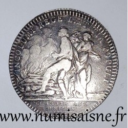 TOKEN - CHAMBER OF DENIERS - LOUIS XV - 1745