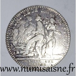 TOKEN - CHAMBER OF DENIERS - LOUIS XV - 1745