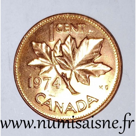 CANADA - KM 59 - 1 CENT 1974