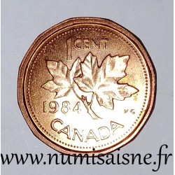 KANADA - KM 132 - 1 CENT 1984