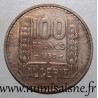 ALGERIE - KM 93 - 100 FRANCS 1950