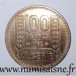 ALGERIEN - KM 93 - 100 FRANCS 1952