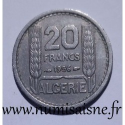 ALGERIE - KM 91 - 20 FRANCS 1956