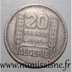 ALGERIA - KM 91 - 20 FRANCS 1949