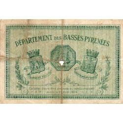 COUNTY 64 - BAYONNE - 50 CENTIMES - 26/08/1921 - CHAMBER OF COMMERCE