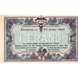 COUNTY 71 - MACON - 1 FRANC 1920 - CHAMBER OF COMMERCE