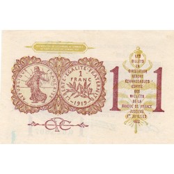 75 - PARIS - 1 FRANC - 10/03/1920 - CHAMBER OF COMMERCE