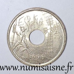 SPAIN - KM 962 - 25 PESETAS 1996 - Castilla-La Mancha