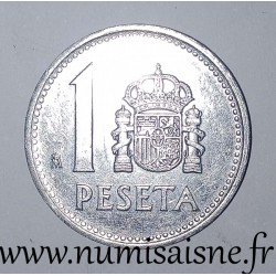 ESPAGNE - KM 821 - 1 PESETA 1987 - Juan Carlos I