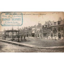 County 62427 - HENNIN-LIETARD - REPUBLIC SQUARE - AFTER THE WAR