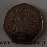 GIBRALTAR - KM 1067 - 50 PENCE 2005 - Christmas