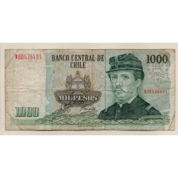 CHILE - PICK 154 b - 1,000 PESOS 2000