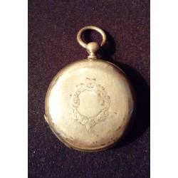 MEN'S POCKET WATCH IN SILVER