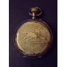 MEN'S POCKET WATCH IN SILVER WITH KEY WINDER