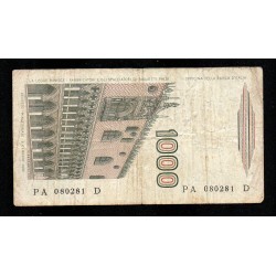 ITALY - PICK 109 a - 1 000 LIRE - 06/01/1982