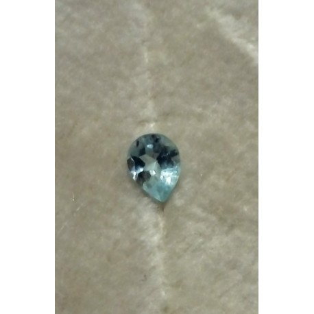 AQUAMARINE - 0.25 CARAT - PEAR-SHAPED