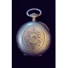 SILVER ADOLESCENT POCKET WATCH WITH CLASSIC WINDER