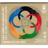 SLOVAKIA - 3.88€ MINTSET 2022 - UNC in Blistercard - 8 coin and 1 medal - BEIJING OLYMPIC GAMES