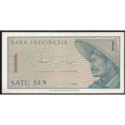 INDONESIA - PICK 90 a - 1 SEN - 1964