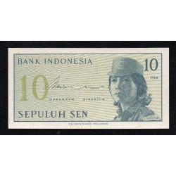 INDONESIE - PICK 92 a - 10 SEN - 1964