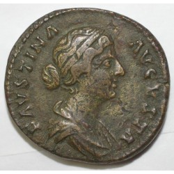 175 - FAUSTINE JEUNE - MOYEN BRONZE - R/SALUTI AETERNAE - SC - TTB