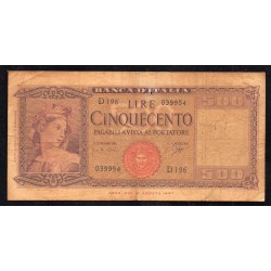 ITALIE - PICK 88 c - 1000 LIRE - 15/09/1959