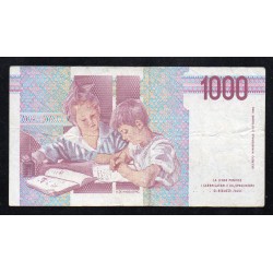 ITALY - PICK 114 a - 1000 LIRE - 1990