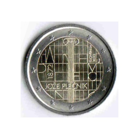 SLOVENIA - 2 EURO 2022 - 150 YEARS OF THE BIRTH OF ARCHITECT JOZE PLECNIK