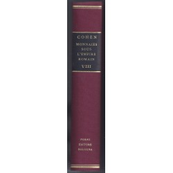 Monnaies sous l'empire Romain - Tome VIII - Par H. Cohen - Ed. Arnaldo Forni - 1892