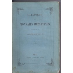Catalog of Byzantine coins - Collection of Mr. Soleirol - 1854