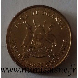 UGANDA - KM 69 - 500 SHILLINGS 1998 - CRANE