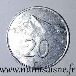 SLOVAKIA - KM 18 - 20 HALIEROV 1994