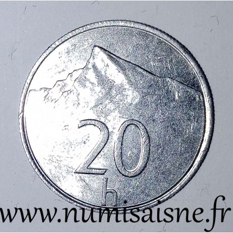 SLOVAKIA - KM 18 - 20 HALIEROV 1994