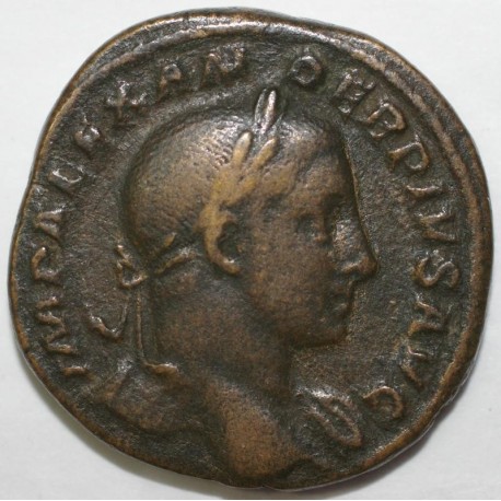 221 - 235 - ALEXANDRE SEVERE - SESTERCE - R/ PROVIDENTIA AVG. - TB+