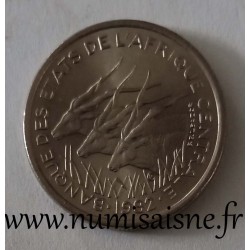 CHAD - KM 11 - 50 FRANCS 1982 - Gazelles