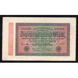 DEUTSCHLAND - PICK 85 a - 20 000 MARK 1923 - 20.02