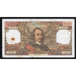 FRANCE - PICK 149 - 100 FRANCS CORNEILLE - 02/04/1970