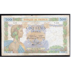 FAY 32/2 - 500 FRANCS LA PAIX - TYPE 1939 - 16/05/1940 - PICK 95