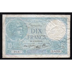 FAY 07/11 - 10 FRANCS MINERVE - TYPE 1915 - 12/10/1939 - PICK 84