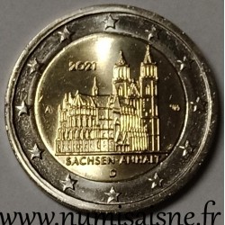 ALLEMAGNE - 2 EURO 2021 - CATHEDRALE DE MAGDEBOURG - 5 ATELIERS A+D+F+G+J