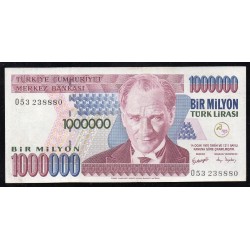 TURQUIE - PICK 213 - 1 000 000 LIRA - 1970 (2002)